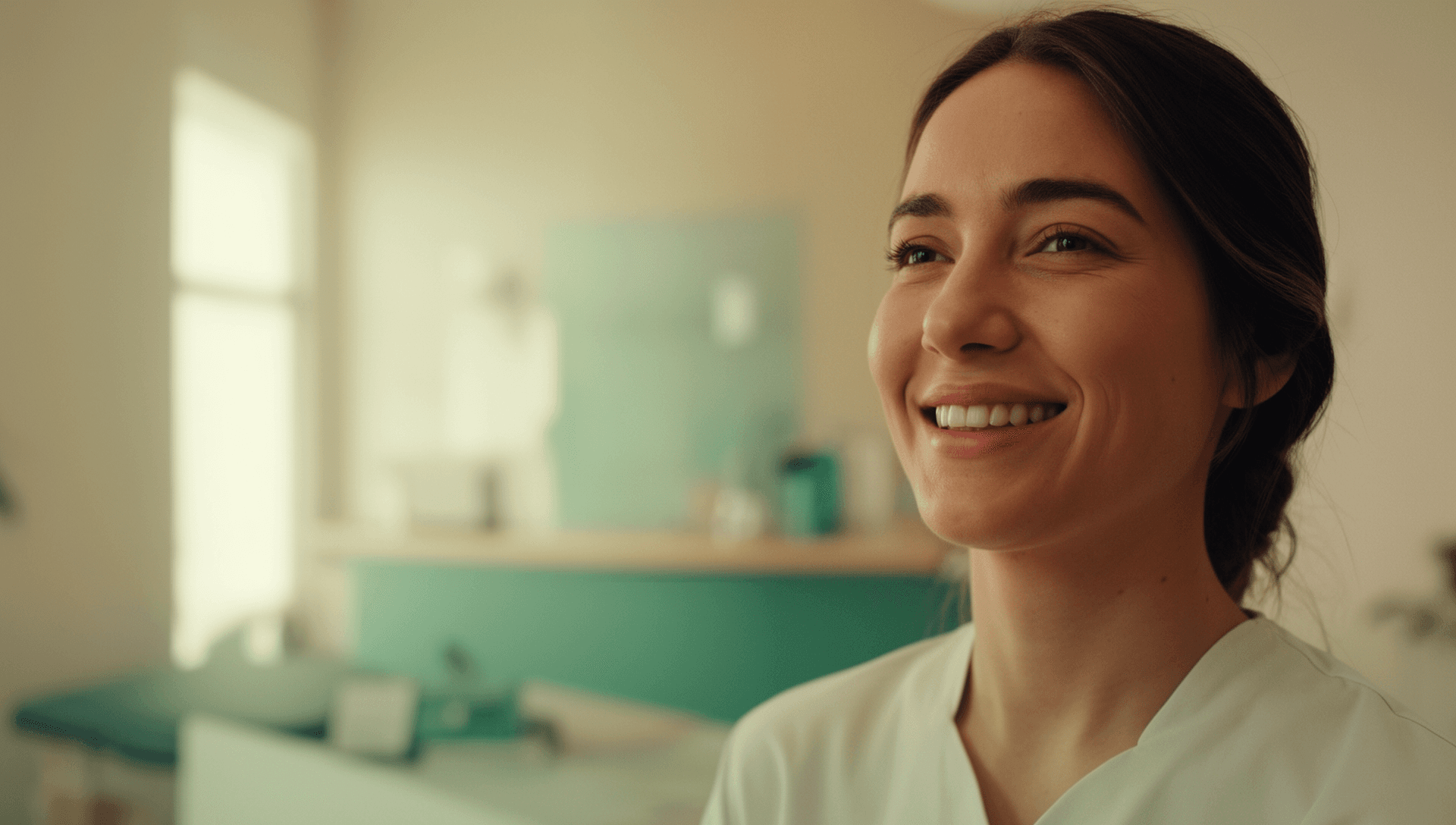 AI receptionist answering a patient call at a physiotherapy clinic
