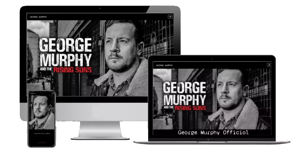 George Murphy Webiste on multiple screen sizes